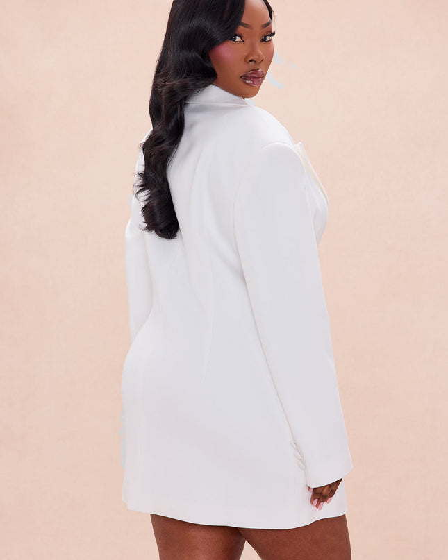 Fashion Nova On The Scene Blazer Women's Mini Dress