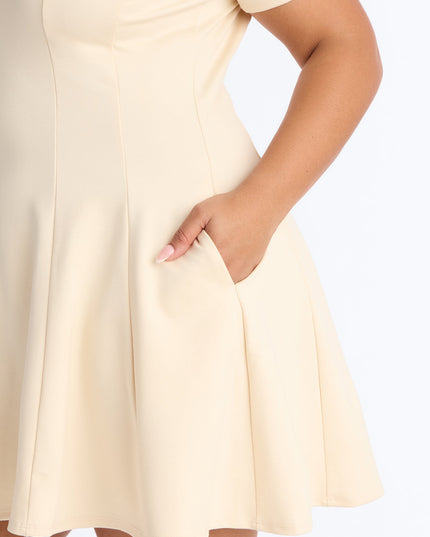 Fashion Nova Racket Up Collared Women's Mini Dress