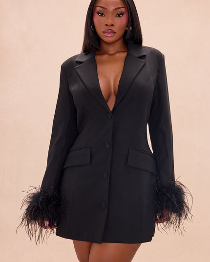 Fashion Nova Mirage Women's Blazer Mini Dress