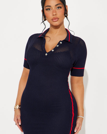 Fashion Nova Fair Game Sweater Women's Maxi Dress
