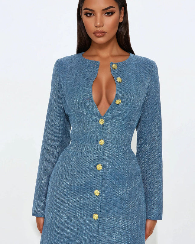 Fashion Nova Celine Tweed Women's Mini Dress