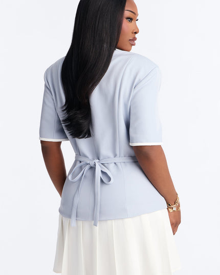 Fashion Nova Claire Contrast Trim Women's Mini Dress