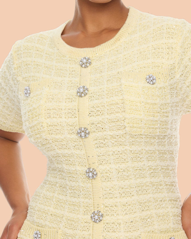 Fashion Nova Sadie Sweater Women's Mini Dress
