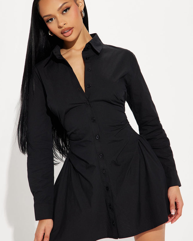 Fashion Nova Friday Feels Women's Shirt Dress