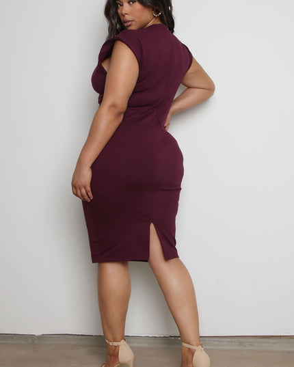 Fashion Nova CEO Moves Body Sculpting Women's Midi Dress