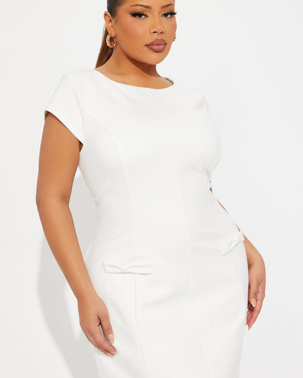 Fashion Nova Dressed in Confidence Short Sleeve Women's Mini Dress
