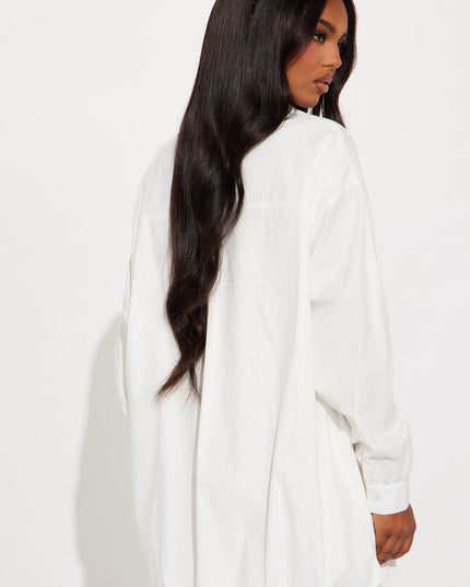Fashion Nova Isobel Women's Mini Shirt Bubble Dress