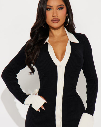Fashion Nova Ciao Bella Women's Sweater Midi Dress