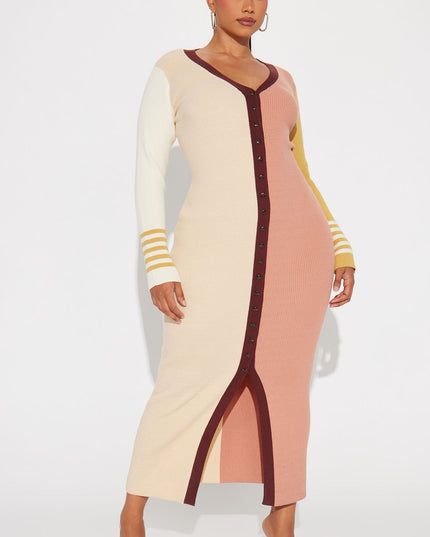Fashion Nova Study Girl Women's Cardigan Maxi Dress