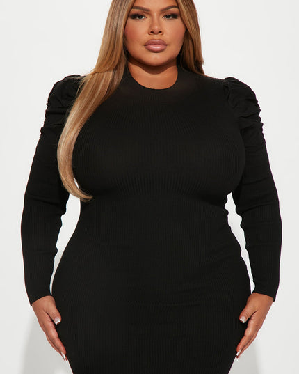 Fashion Nova I Want More Sweater Women's Mini Dress