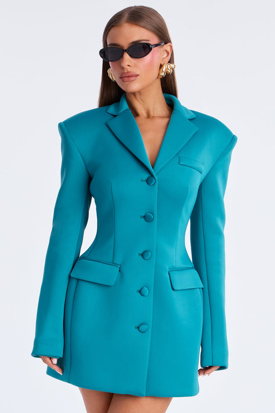 Fashion Nova Arbitration Babe Blazer Women's Mini Dress