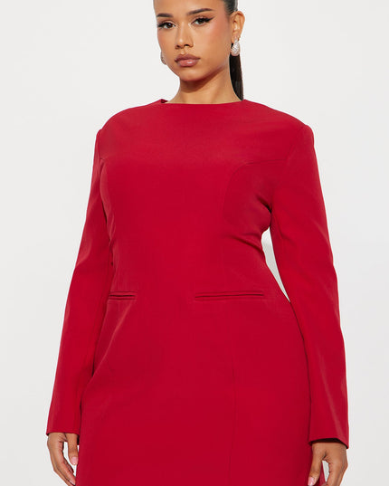 Fashion Nova To The Point Tailored Women's Mini Dress