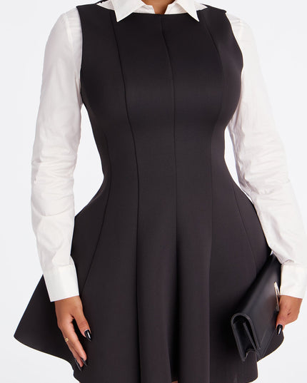 Fashion Nova Sunday Looks Long Sleeve Women's Mini Dress