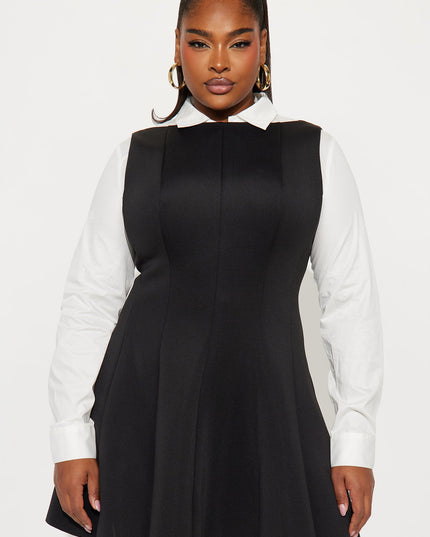 Fashion Nova Sunday Looks Long Sleeve Women's Mini Dress
