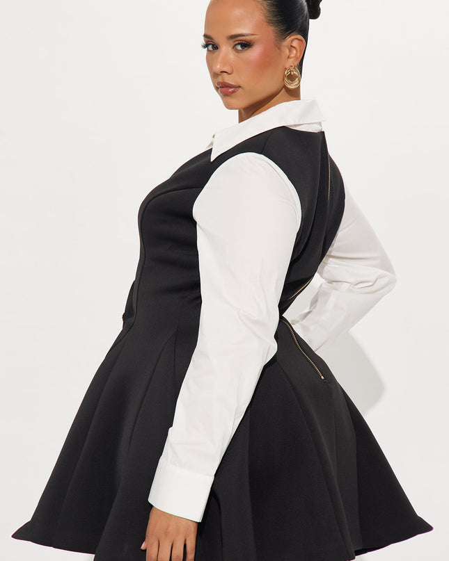 Fashion Nova Queen Looks Pleated Women's Mini Dress