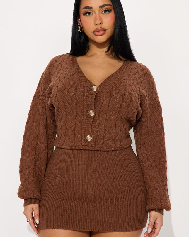 Fashion Nova Michelle Sweater Women's Mini Dress