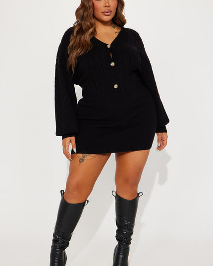 Fashion Nova Michelle Women's Sweater Mini Dress