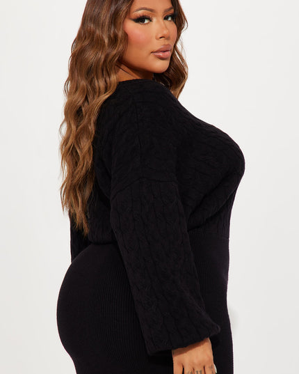 Fashion Nova Michelle Women's Sweater Mini Dress