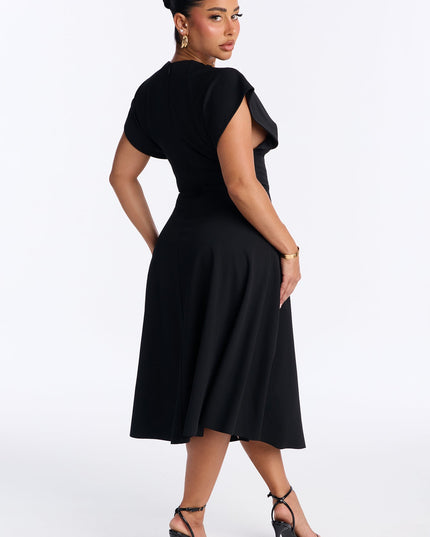 Fashion Nova Emerie A Line Women's Midi Dress