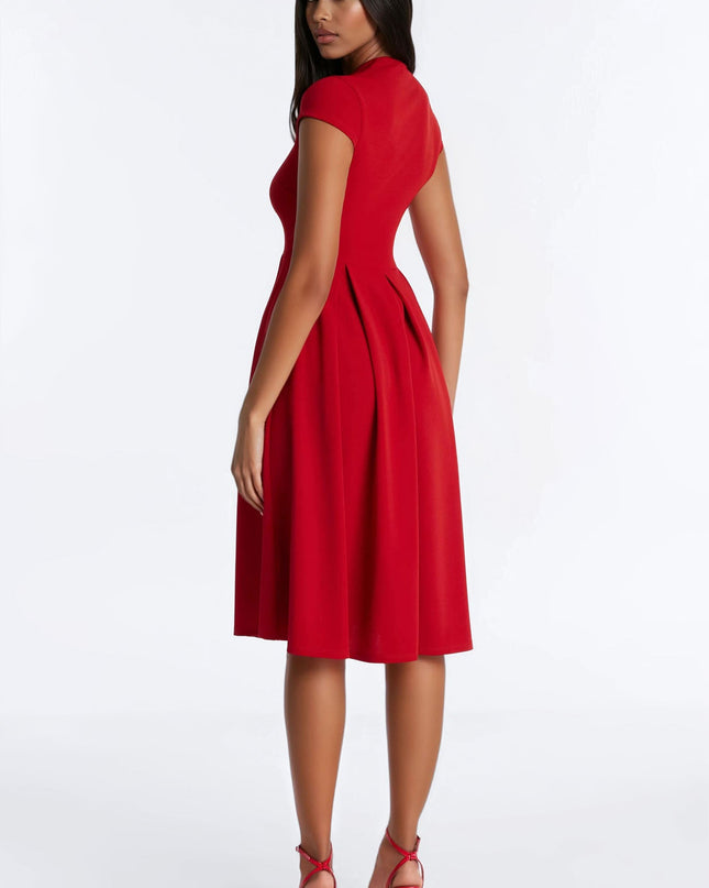 Fashion Nova Oakley Pleated Women's Midi Dress