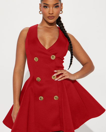 Fashion Nova Queen of Everything Pleated Women's Mini Dress