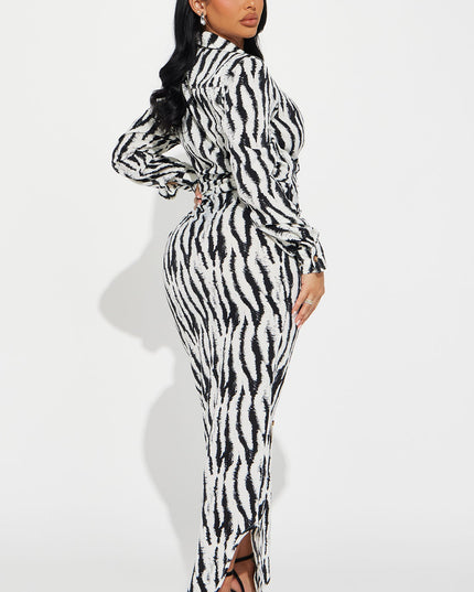 Fashion Nova Silva Crepe Women's Maxi Dress