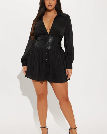 Fashion Nova Harmony Corset Women's Mini Dress
