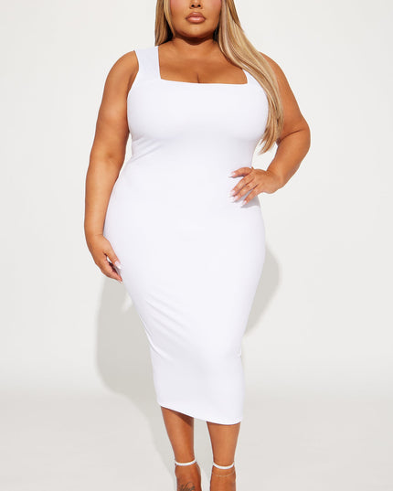 Fashion Nova Colette Double Lined Women's Midi Dress