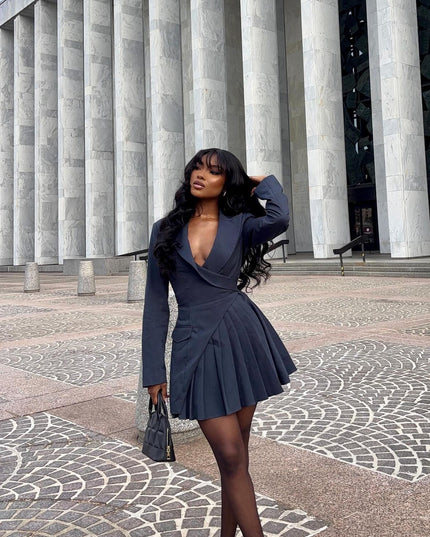 Fashion Nova Delani Women's Mini Blazer Dress