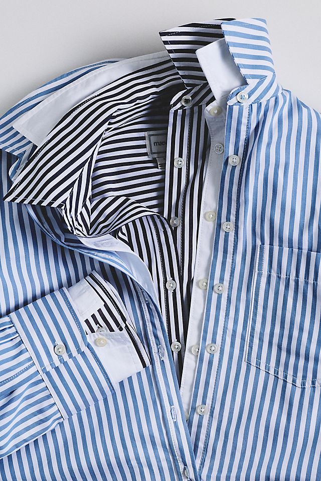Maeve Bennet Women's Cotton Shrunken Buttondown Shirt