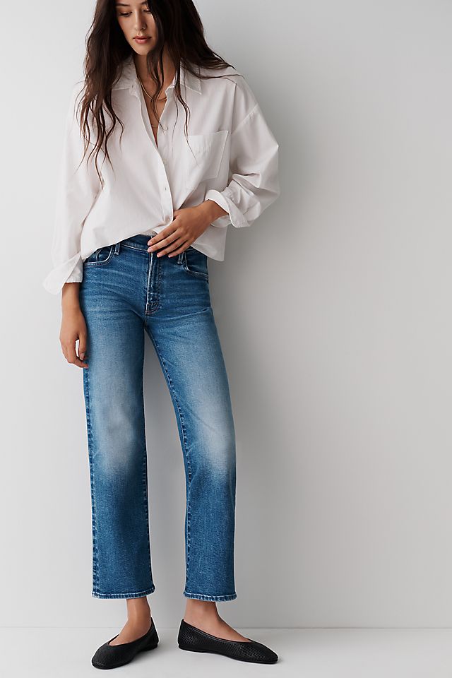 Maeve Bennet Women's Cotton Shrunken Buttondown Shirt