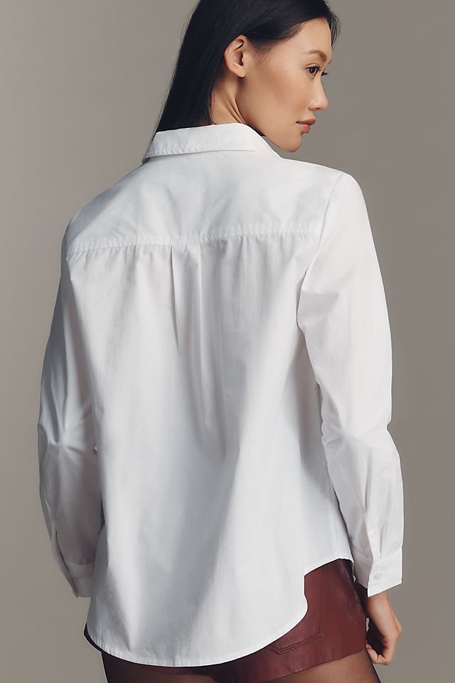Maeve Kate Women's Cotton Classic Buttondown Shirt
