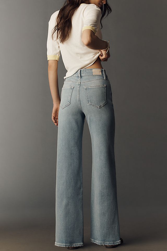 PAIGE Anessa Women's High-Rise Wide-Leg Jeans