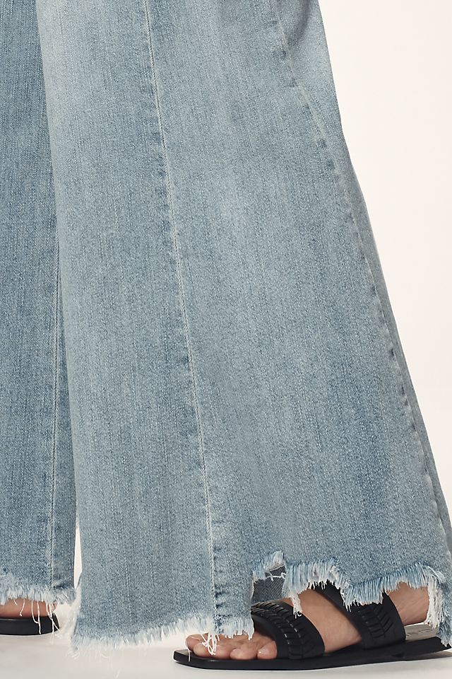 Pilcro Adi Women's Cotton Mid-Rise Flare Jeans