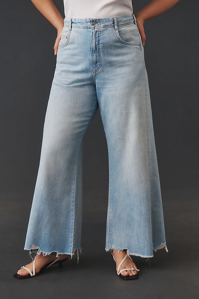 Pilcro Adi Women's Cotton Mid-Rise Flare Jeans