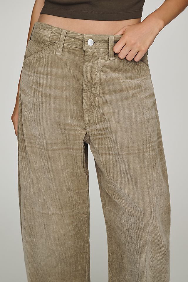 Pilcro Kayden Women's Corduroy Barrel-Leg Jeans