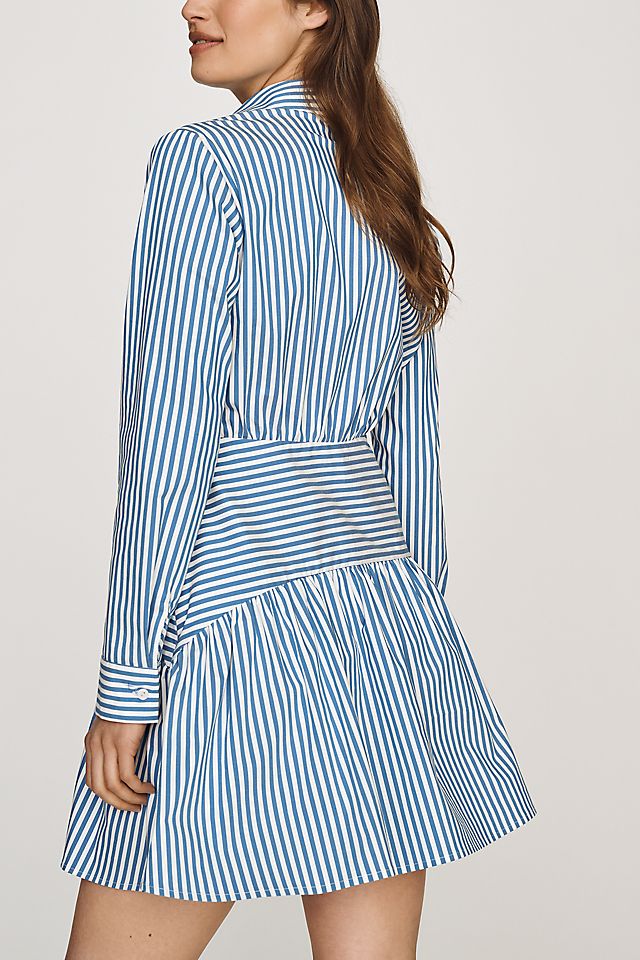 Exquise Tobie Women's Pleated Mini Shirtdress