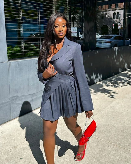Fashion Nova Delani Women's Mini Blazer Dress