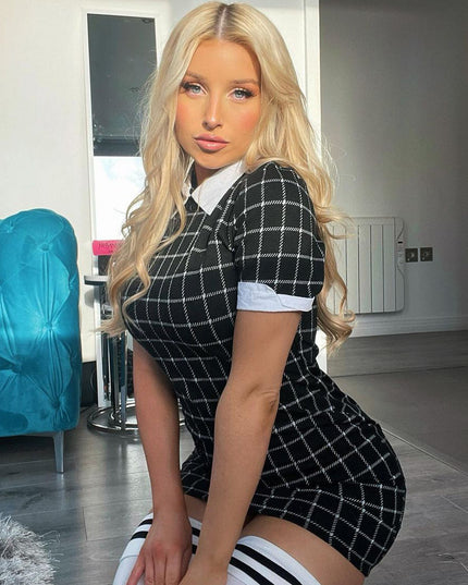Fashion Nova Any Day of the Week Collared Women's Dress