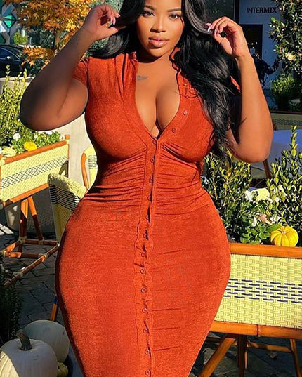 Fashion Nova Silky Smooth Slinky Women's Maxi Dress