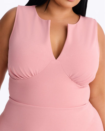 Fashion Nova Charolette Sleeveless Women's Midi Dress