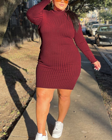 Fashion Nova Taryn Women's Sweater Midi Dress