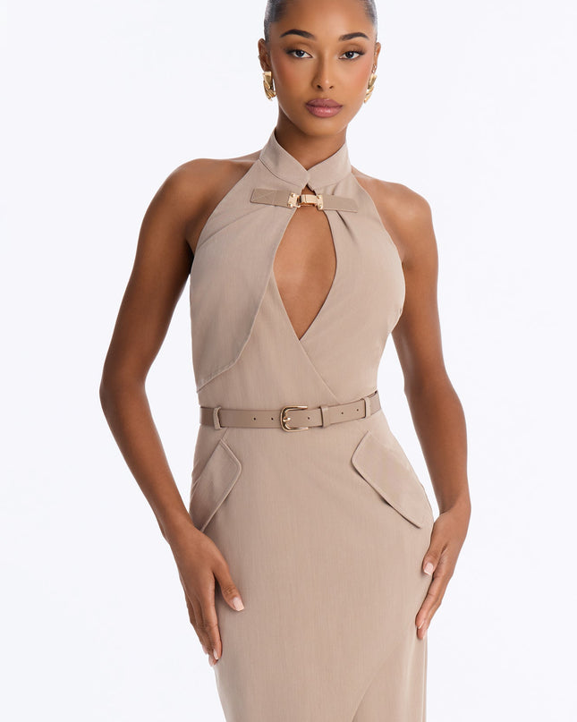 Fashion Nova Boss You Up Women's Maxi Dress