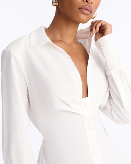 Fashion Nova High Standards Button Up Women's Mini Dress
