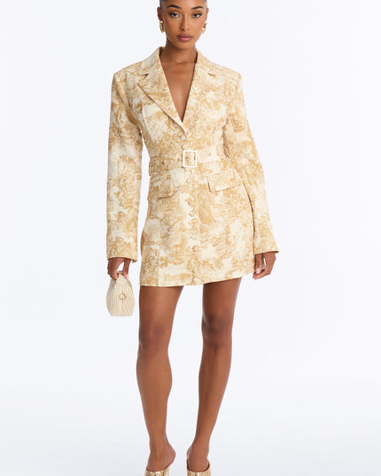 Fashion Nova The Heiress Blazer Women's Mini Dress