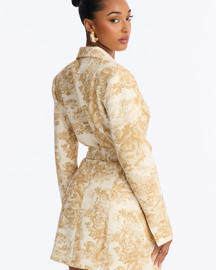 Fashion Nova The Heiress Blazer Women's Mini Dress